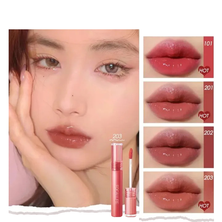 Son môi mờ không thấm nước lâu dài—son môi son kem lì không trôi bền màu 24h mềm mượt dưỡng ẩm mềm môi 2.5g son môi