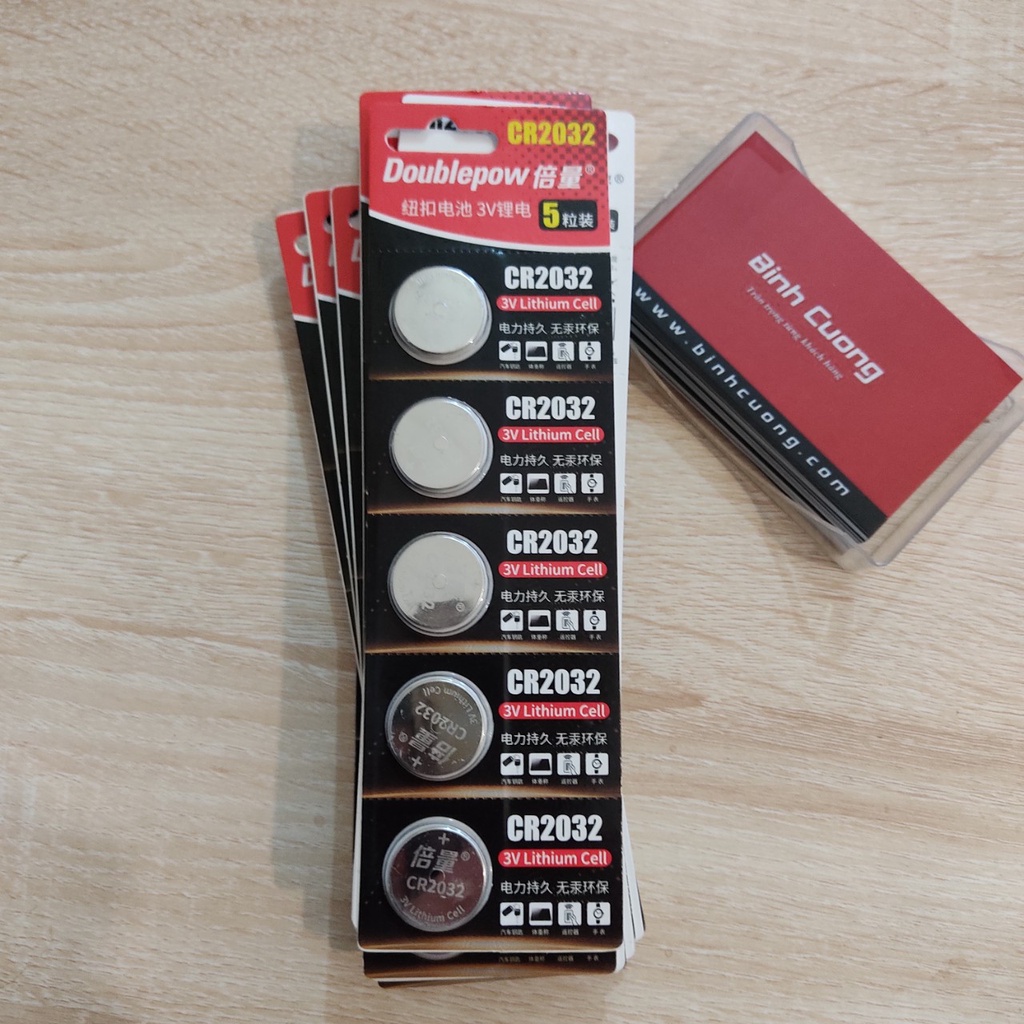 Pin cr2032, pin lithium 3v - 1 viên