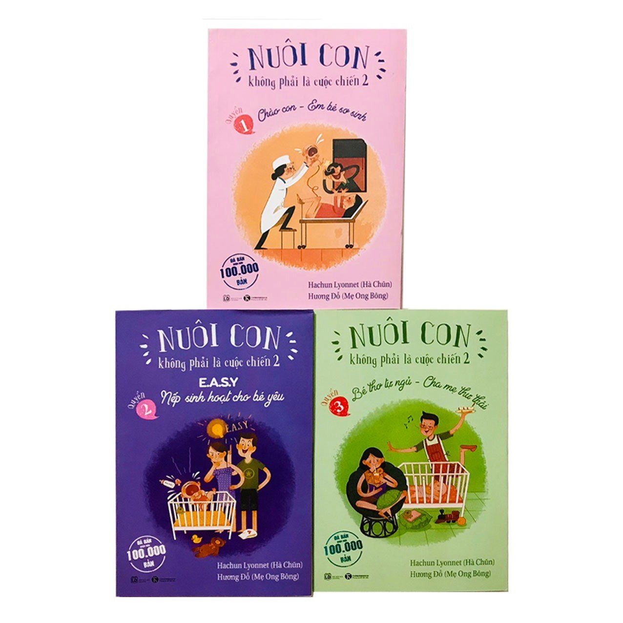 Sách - Combo 3 cuốn Nuôi con không phải là cuộc chiến