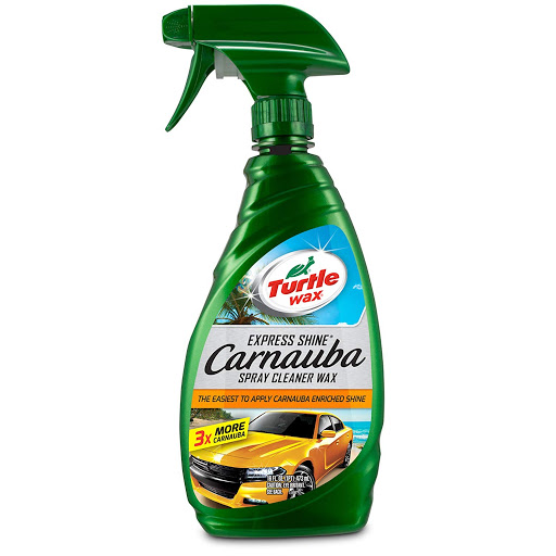 Chai xịt bóng sơn Tutle Wax Express Shine Carnauba Spray Cleaner Wax T136R - 473ML - Made in USA