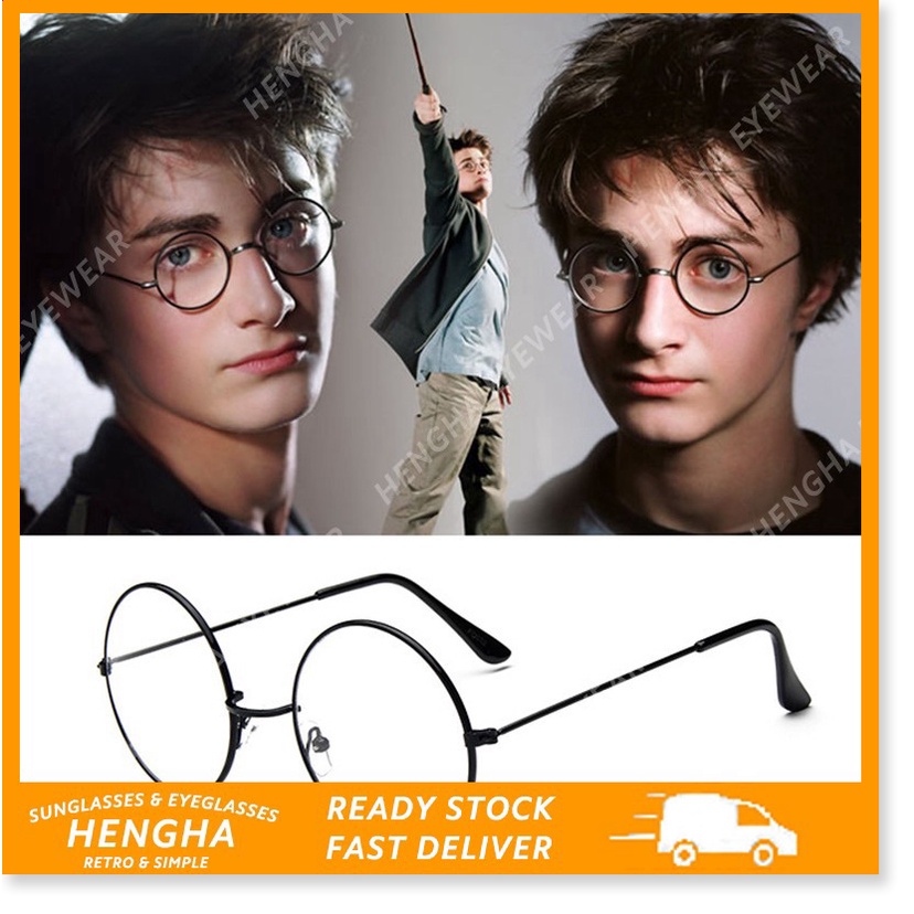 Mắt kính tròn hóa trang Harry Potter