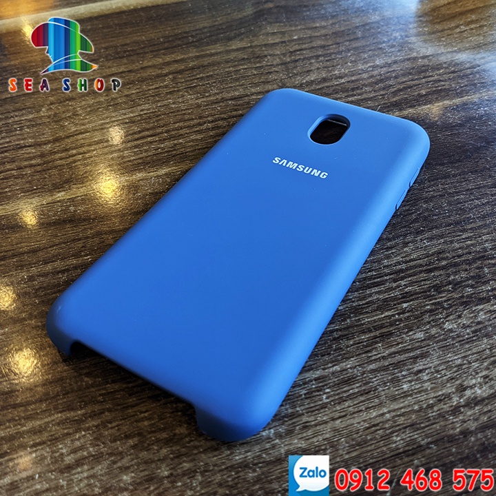 Ốp lưng Samsung J7 Pro 2017 SM-J730 - Chống bẩn - Nhựa dẻo - Bên trong có lót nhung để bảo vệ - Kính cường lực 9D
