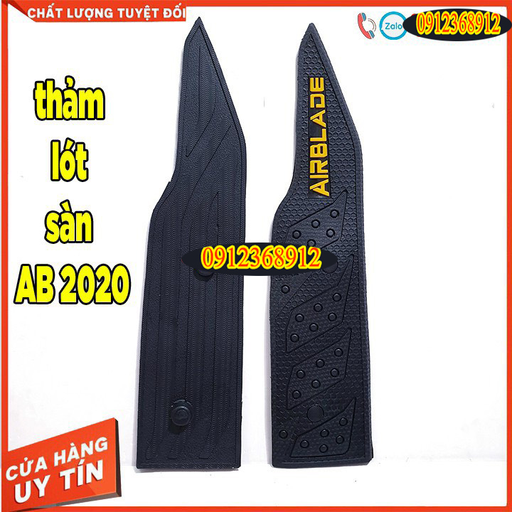 Thảm cao su ab 2020 màu -giá 1 đôi