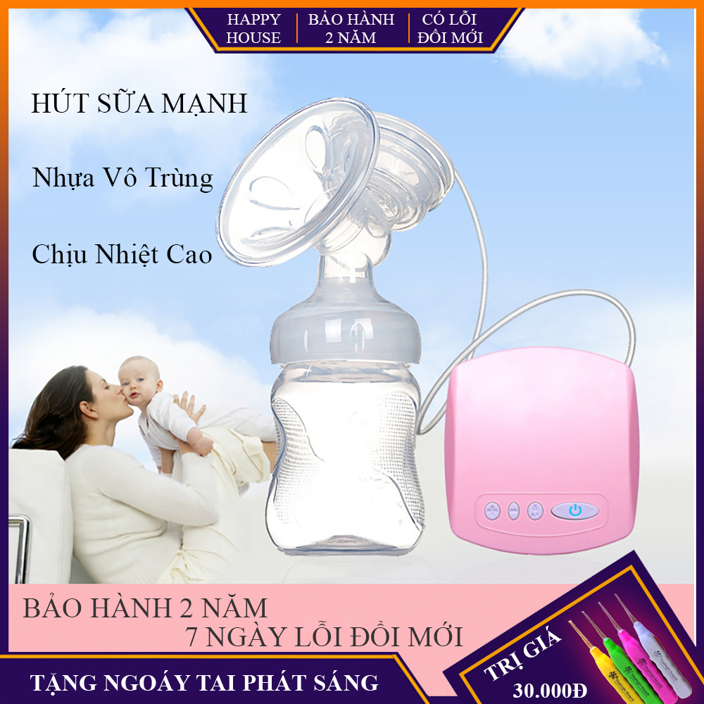 Máy hút sữa điện, máy hút sữa điện đơn cao cấp, bảo hành 2 năm, lỗi đổi mới trong 7 ngày đầu nhận hàng