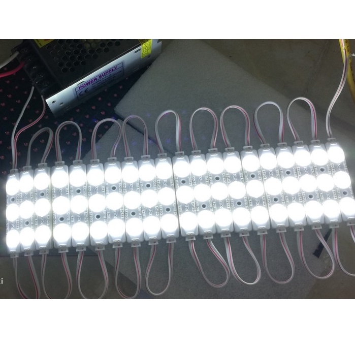 Led Hắt 3 Bóng chống nước, ánh sáng trắng, chính hãng HHX. 1 dây 20 thanh led