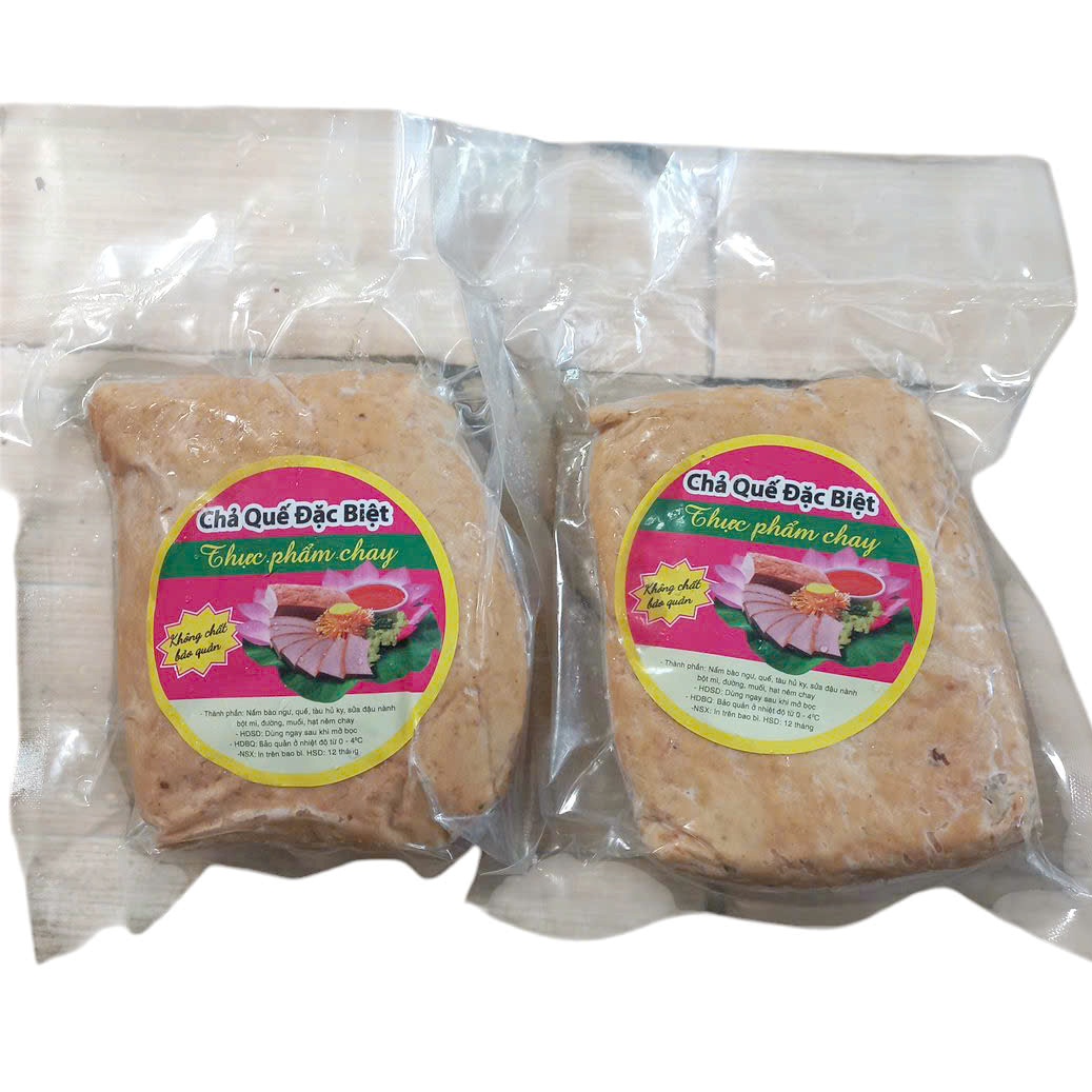 Chả quế chay đặc biệt 500g (HÀNG LẠNH) - Thực phẩm chay Thiện Tâm