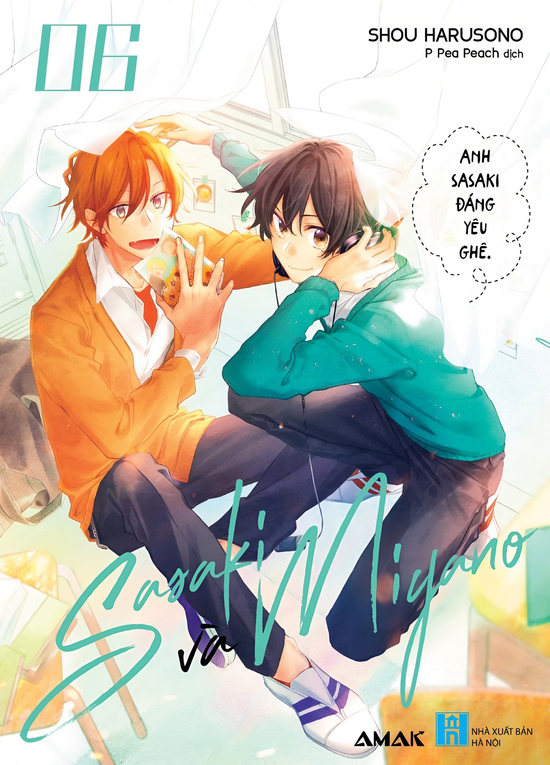 Truyện tranh - sasaki và miyano - tập 6 - amak