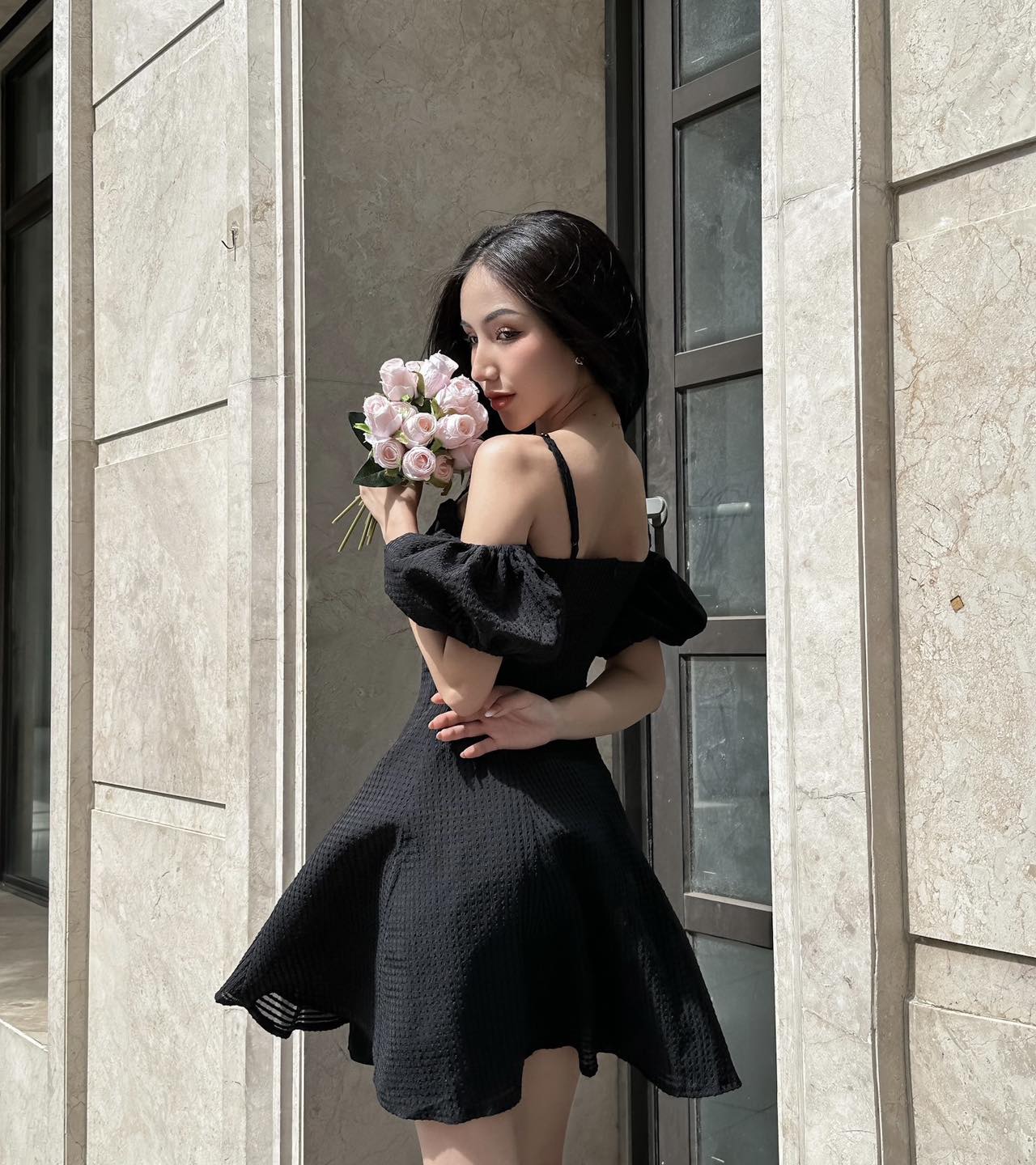 Đầm Trễ Vai "Nara Dress" EllyClothing