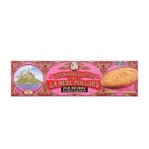 Bánh quy bơ - La Mère Poulard 135g - Pure Butter Large Biscuits 135g