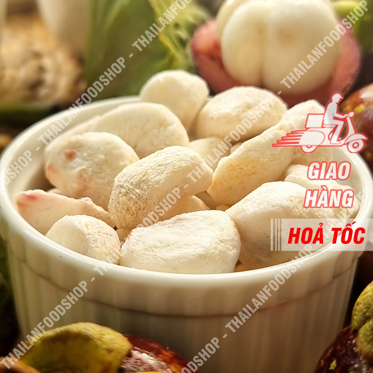 Măng cụt sấy lạnh túi 6 gói nhỏ