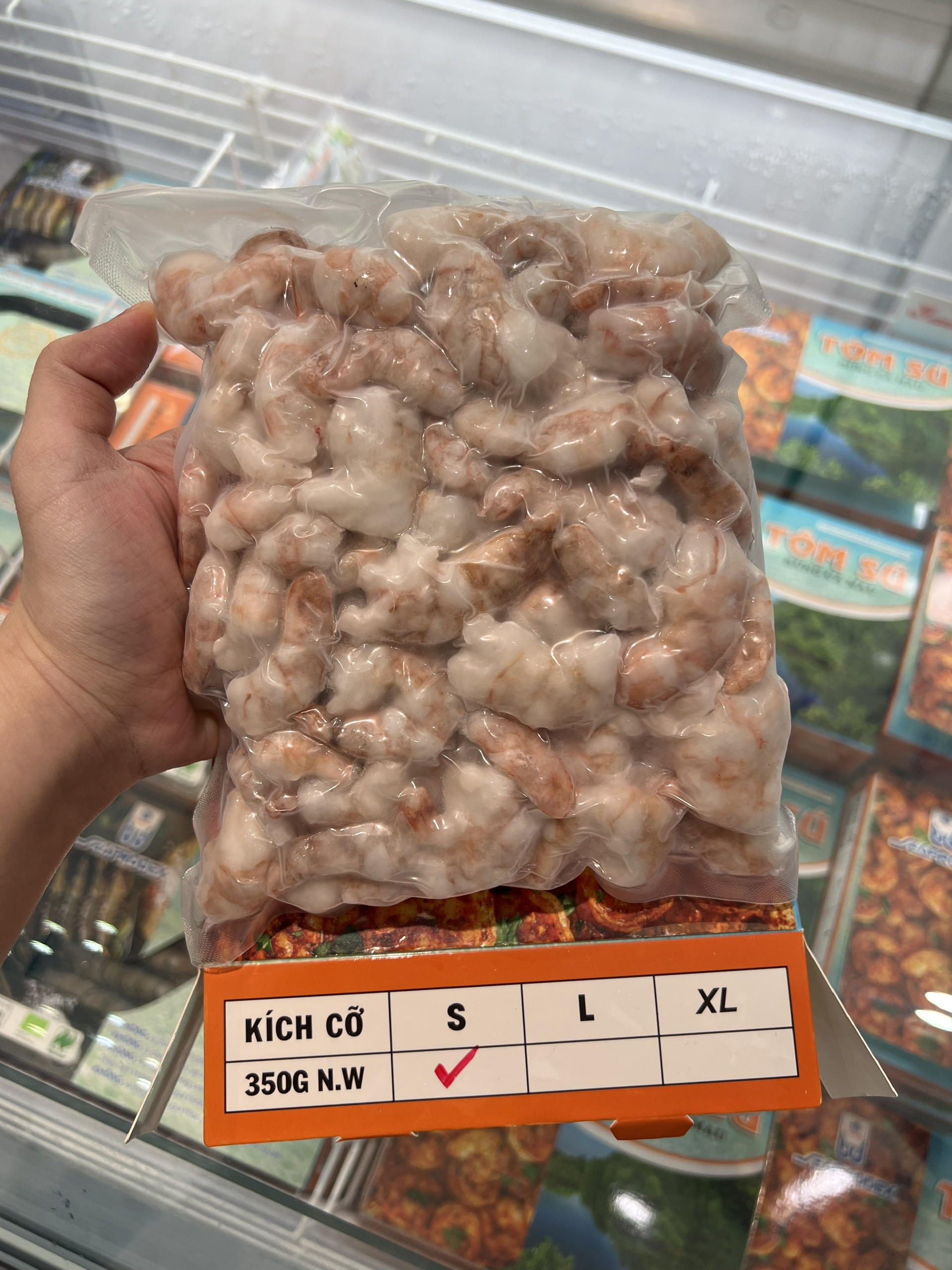 Tôm sú rừng cà mau seaprodex, kích cỡ: s