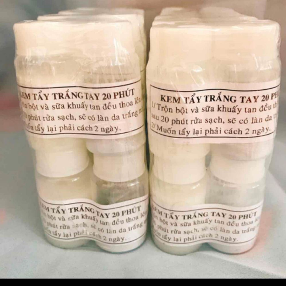 1 bộ kem tắm trắng cơ thể cấp tốc tặng kem dưỡng body