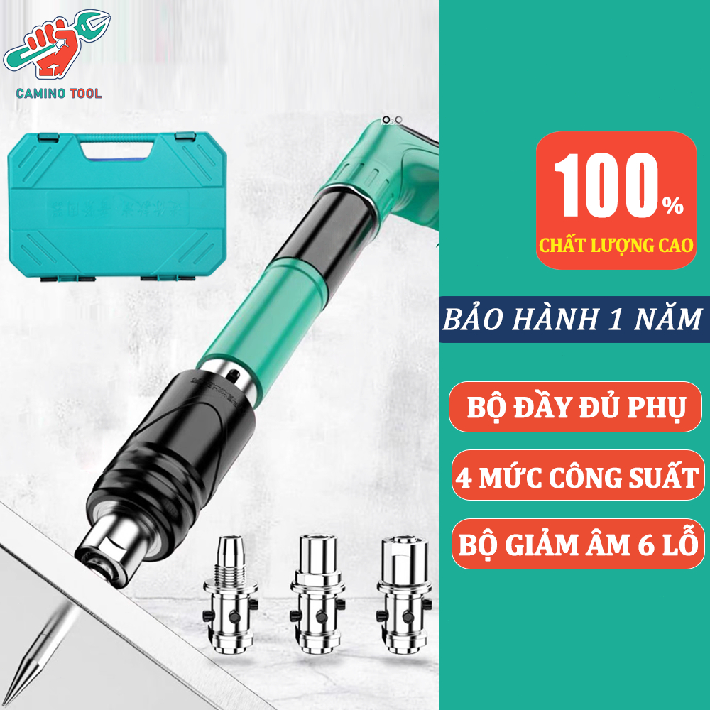 Máy bắn đinh hạt nổ, bắn bê tông, sắt tôn,tường... Mua máy tặng 100 đinh hạt nổ HOLDER kapushi