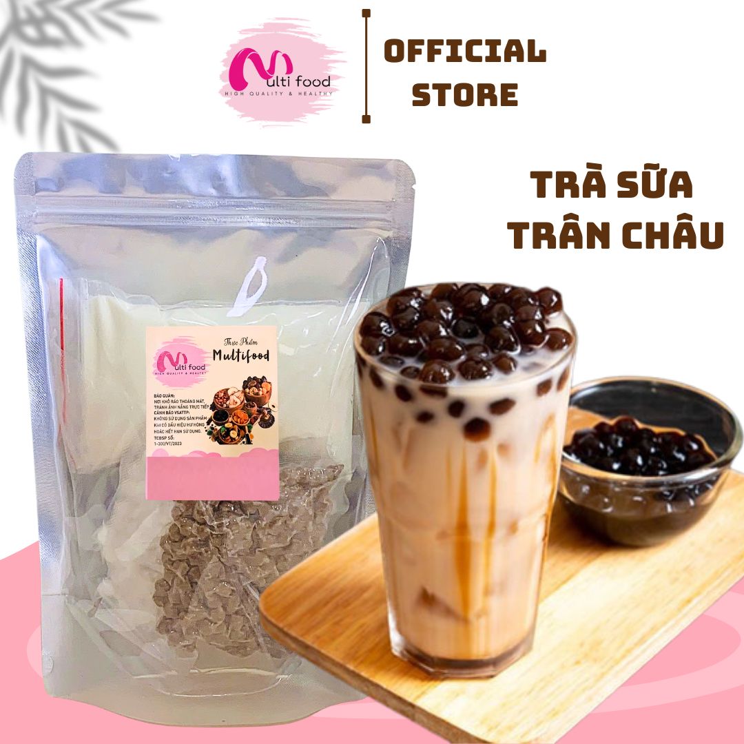 Set Nấu Trà Sữa Trân Châu Multifood 500G