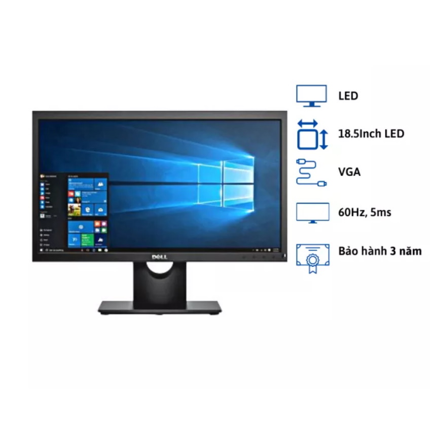 Màn hình máy tính Dell E1916HV LED 18.5 inch - Bảo Hành 36 Tháng