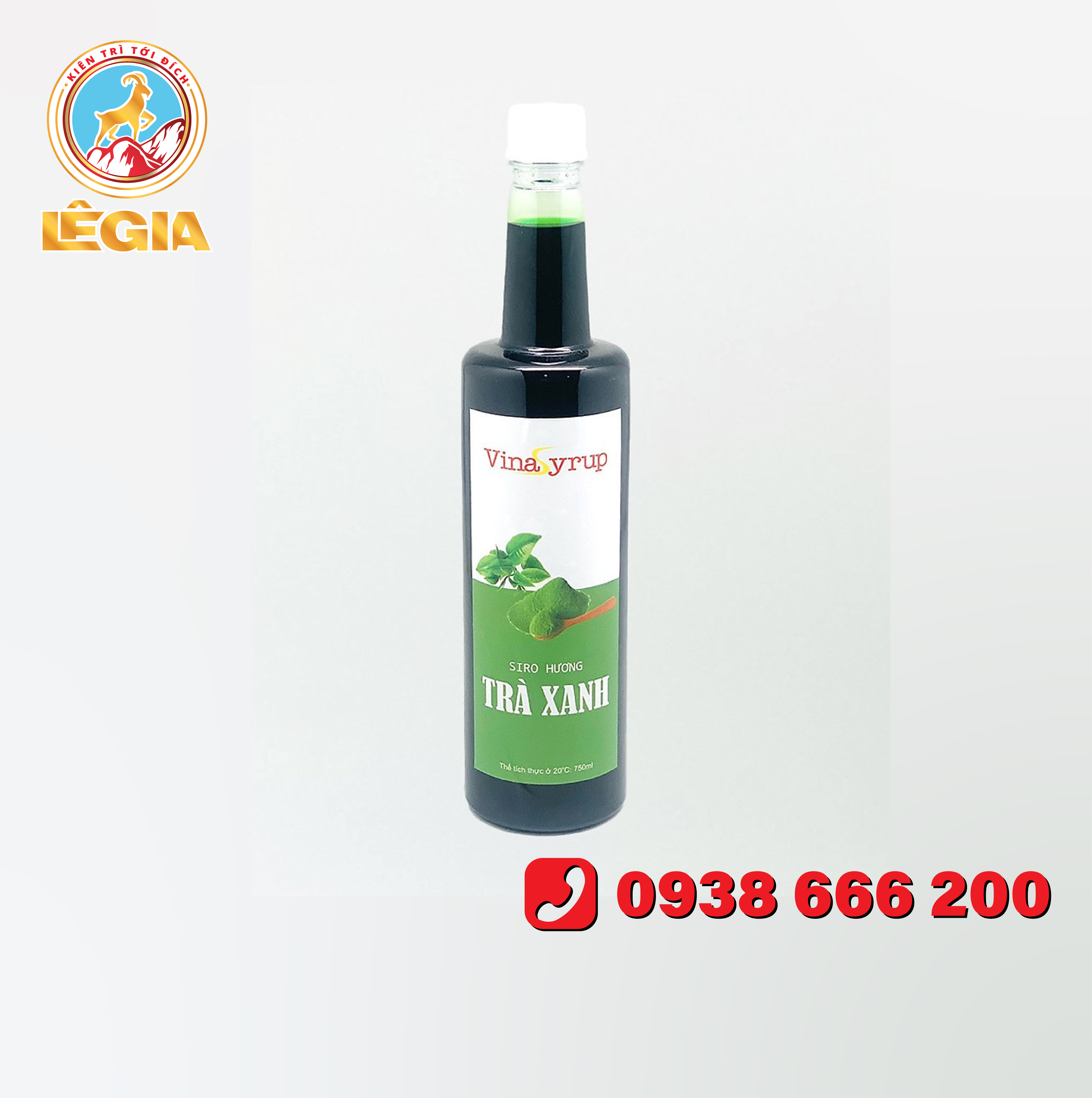 Siro vina trà xanh 750ml