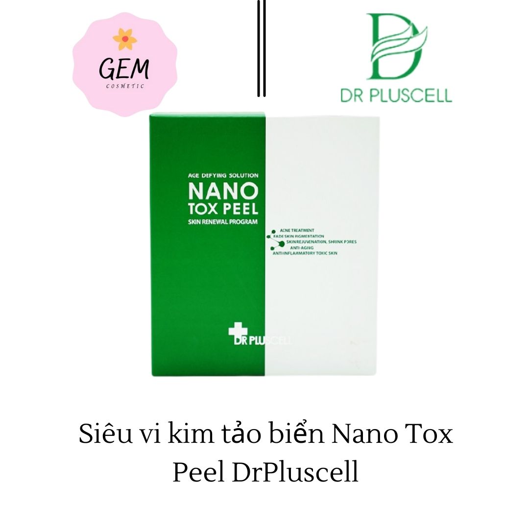Siêu vi kim tảo biển Nano Tox Peel DrPluscell