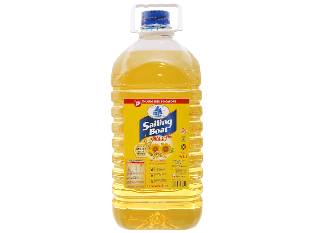Dầu ăn thượng hạng Sailing Boat Gold Plus can 10 lít