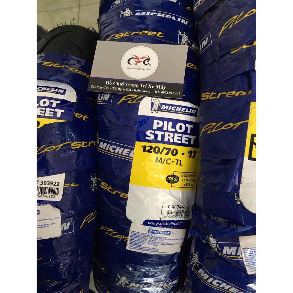 Vỏ michelin 120/70-17