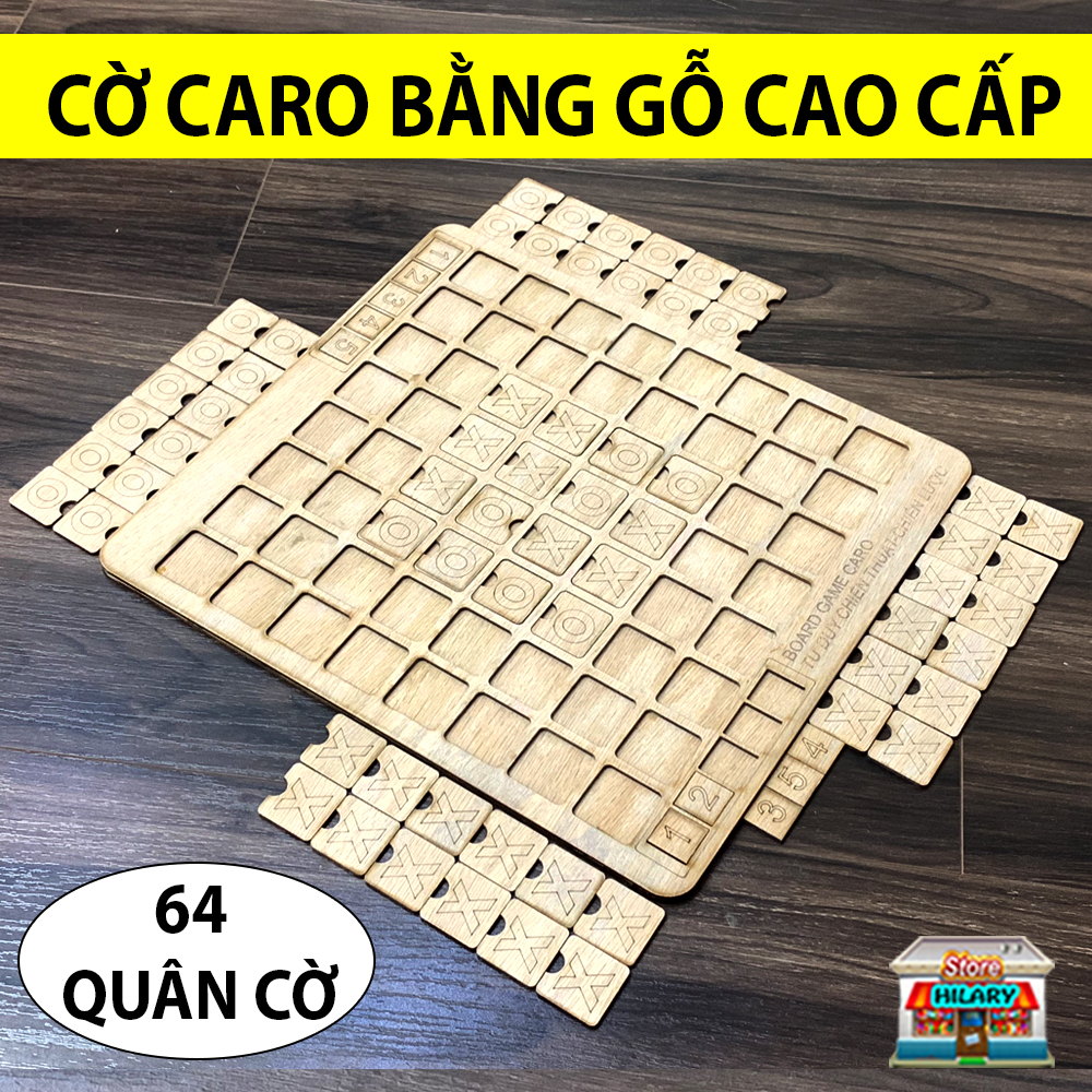 Đồ chơi trẻ em - cờ caro gỗ cao cấp , bộ cờ caro 64 quân cờ , cờ caro giá rẻ , bộ đồ chơi cờ caro , cờ caro tổ ông