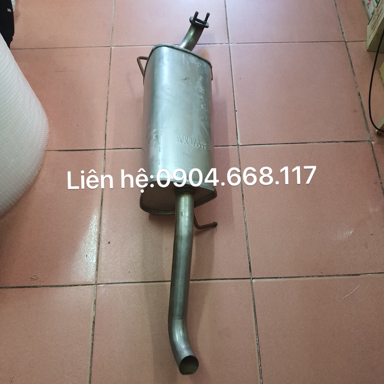 Ống xả đoạn cuối Gentra