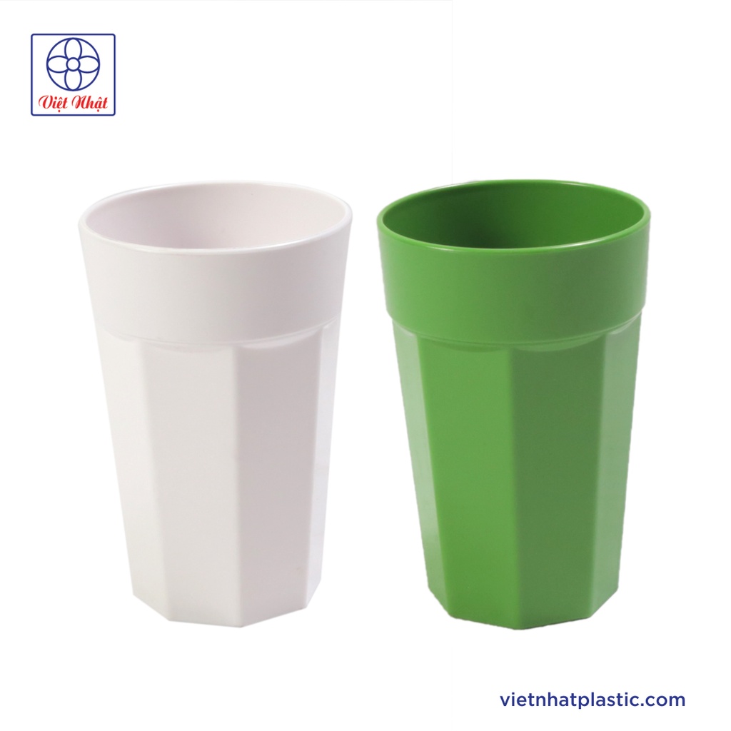 Cốc phíp uống nước nhựa việt nhật 330ml , 450ml 🛒cốc nhựa chịu nhiệt tốt cao cấp - lê gia shop