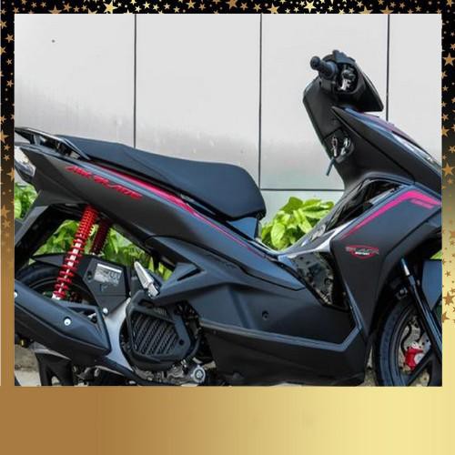 Bộ tem rời dán full xe cho airblade 2015 black edition - đỏ đen