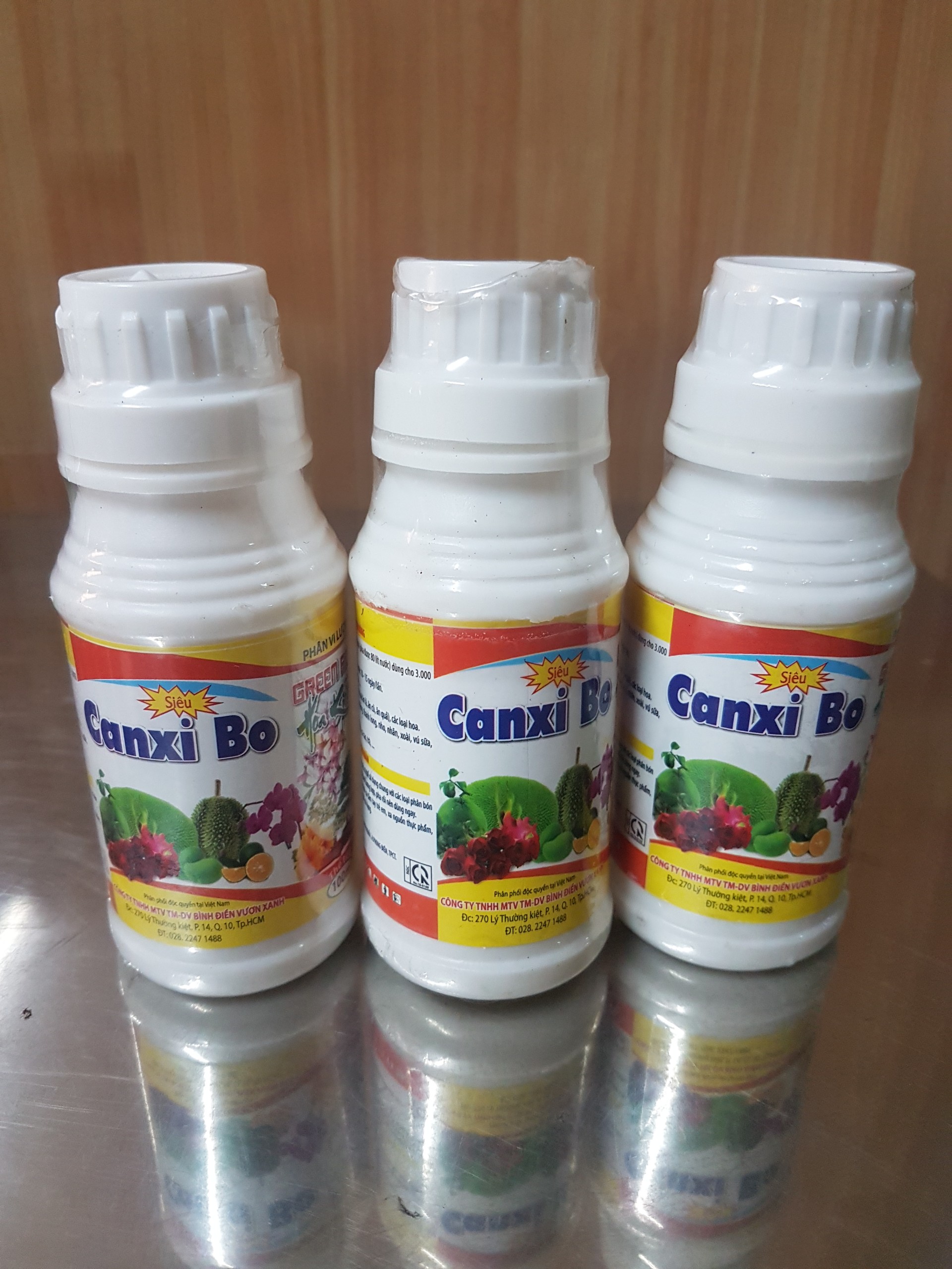 Phân vi lượng canxi-bo giảm rụng hoa rụng trái chai 100ml