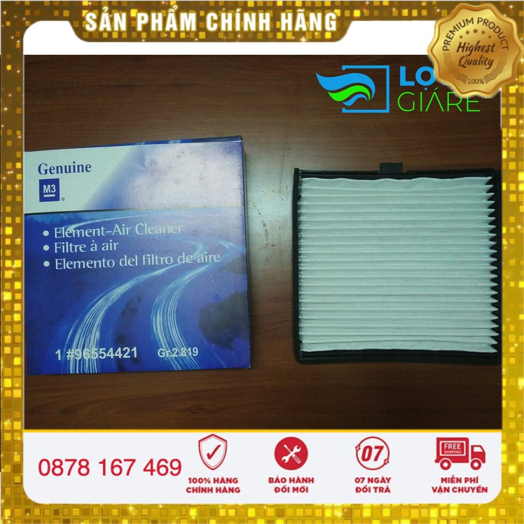 Lọc gió điều hoà aveo, gentra x, gentra-x