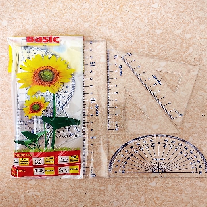 Bộ thước eke 10 bộ