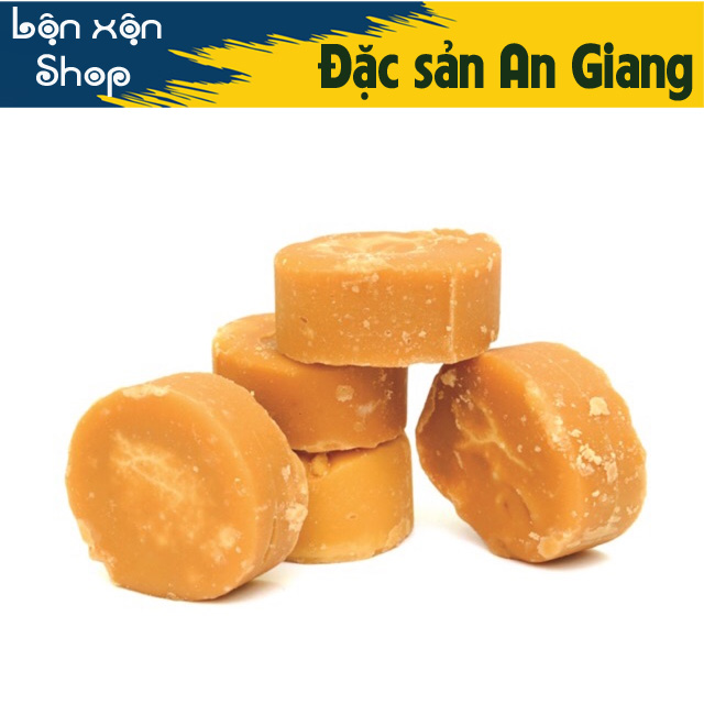 [ĐẶC SẢN AN GIANG] Bịch 1KG Đường thốt nốt dạng bánh tròn nhà làm (thơm ngon, chuyên dụng cho làm trà sữa, sữa tươi trân châu đường đen, nấu chè)