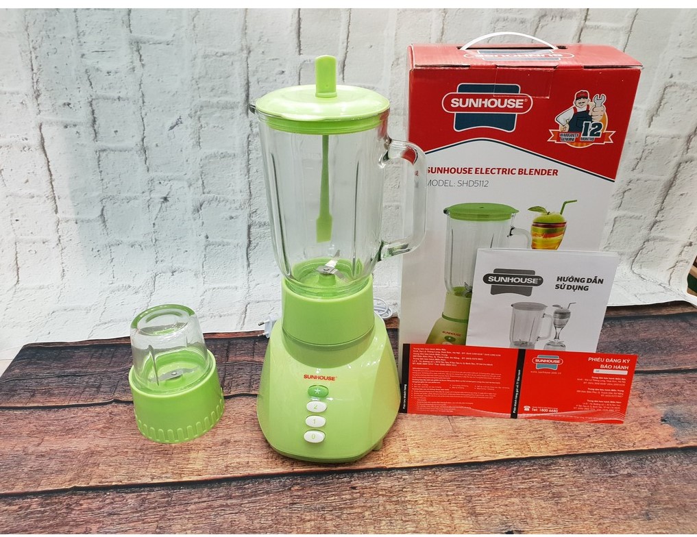 Máy xay sinh tố Sunhouse SHD5112 xanh