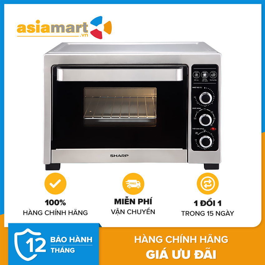 Lò nướng điện sharp eo-a383rcsv-st 38 lít