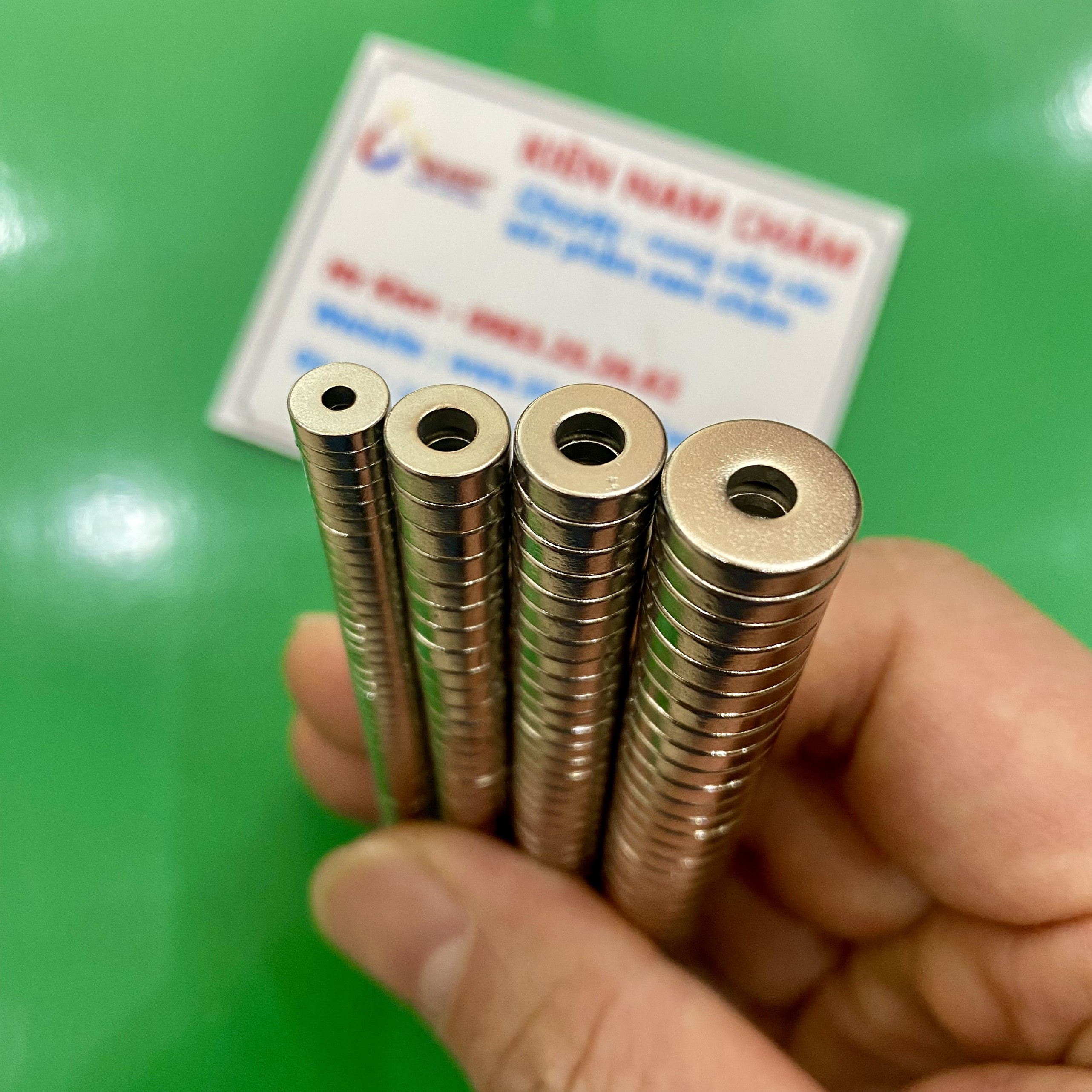 Combo 10 viên nam châm câu cá trẻ em