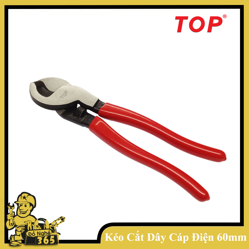 Kéo cắt dây cáp điện 60mm2 hiệu TOP , kéo cắt cáp điện, kìm cắt cáp điện bằng đồng, thau sản xuất tại Đài Loan