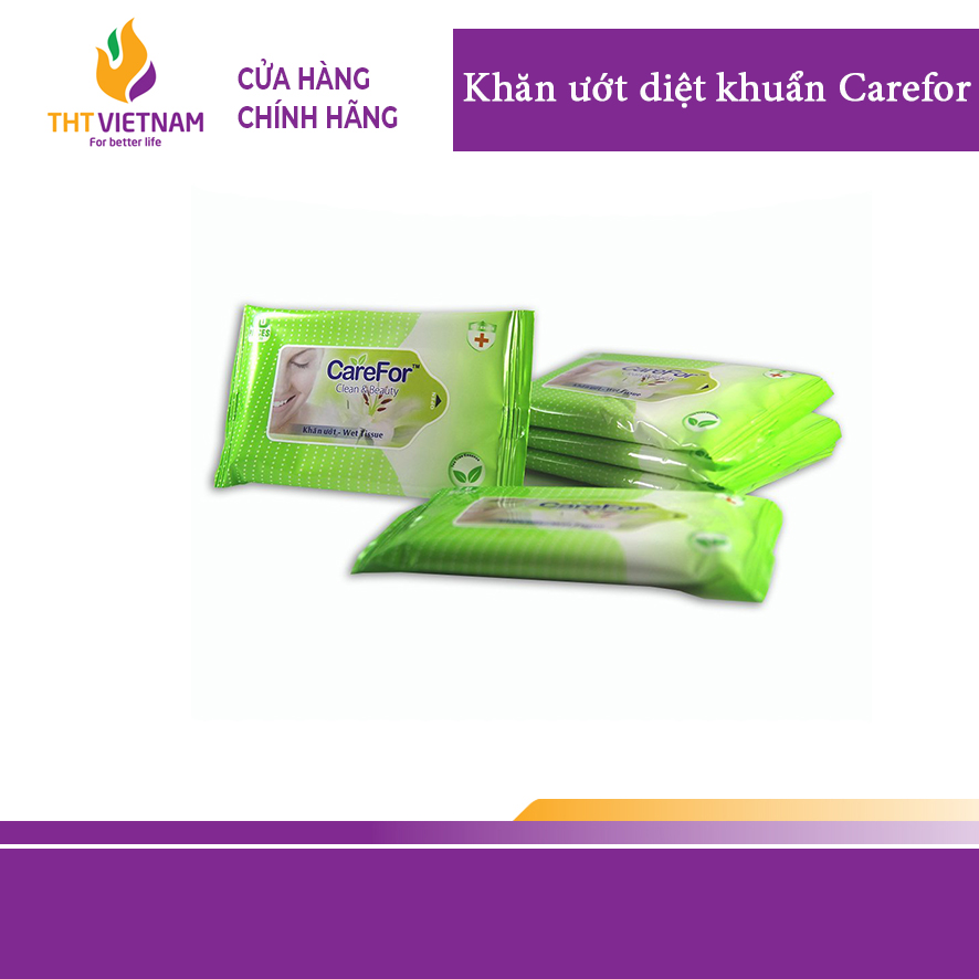 Ưu đãi mua 1 tặng 1 khăn ướt carefor 10m