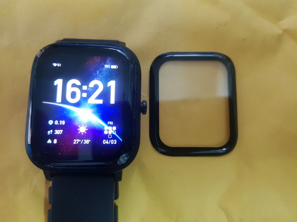 Miếng dán bảo vệ màn hình 3D cho đồng hồ thông minh Amazfit GTS