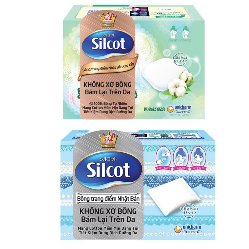 Bông tẩy trang Silcot 82m/66m