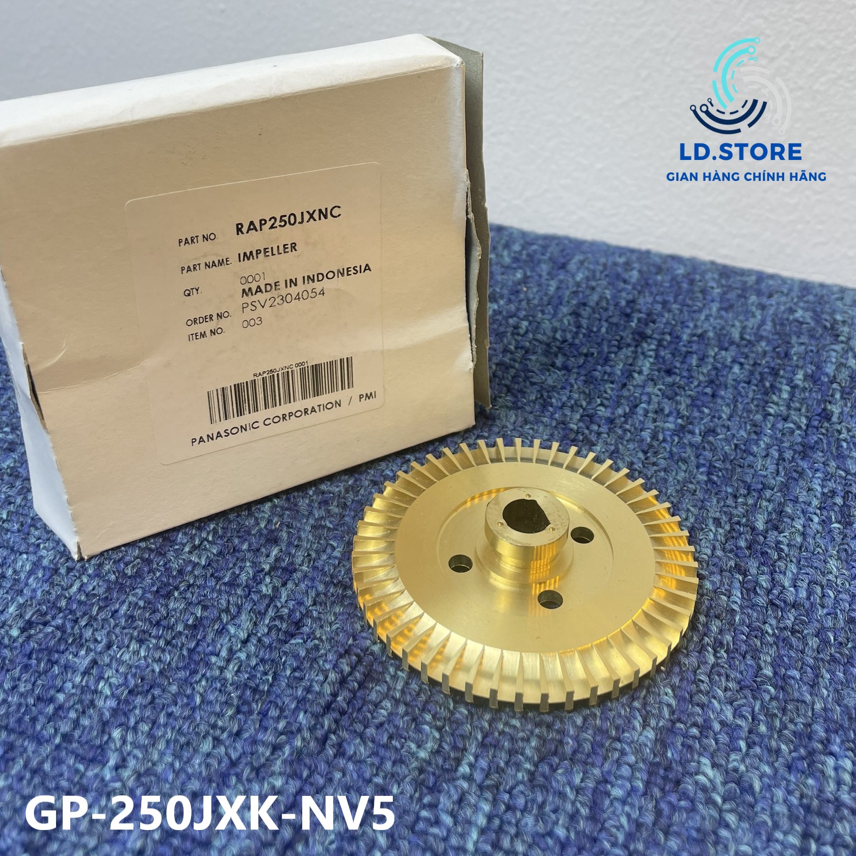 Cánh bơm máy bơm nước panasonic 250w gp-250jxk-sv5 _ rap250jxnc
