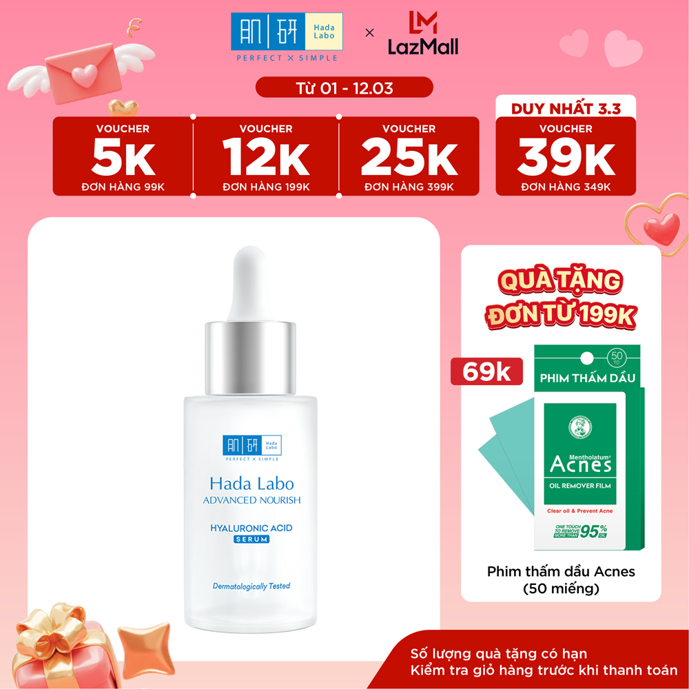 Serum dưỡng ẩm HADA LABO ADVANCED NOURISH HYALURONIC ACID 30ml