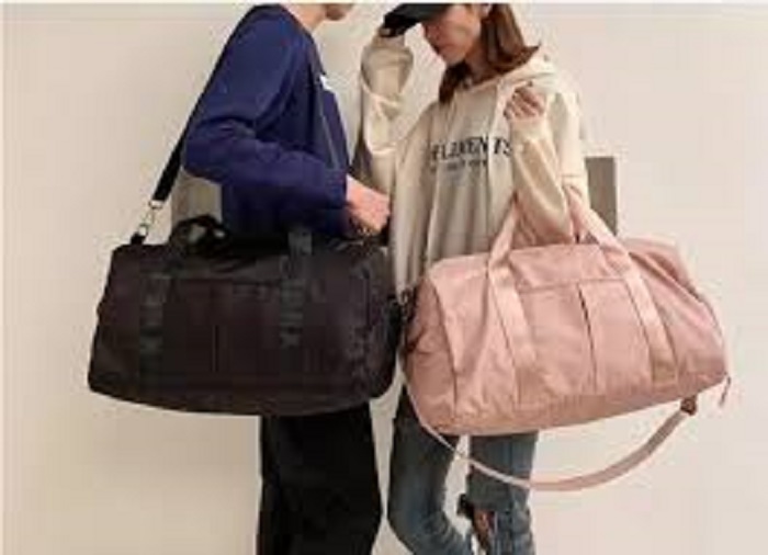 Túi xách du lịch đa năng màu hồng, Túi xách du lịch đa năng nhiều ngăn màu hồng, TÚI XÁCH DU LỊCH NAM NỮ ĐA NĂNG THỜI TRANG SIZE LỚN 45X24X24CM TÍCH HỢP NGĂN ĐỂ GIÀY RIÊNG BIỆT + NGĂN ĐỂ ĐỒ ƯỚT ,TÚI ĐỰNG QUẦN ÁO, GIÀY, SÁCH