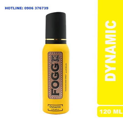 Nước hoa xịt toàn thân dynamic dành cho nam và nữ 120ml nhập khẩu