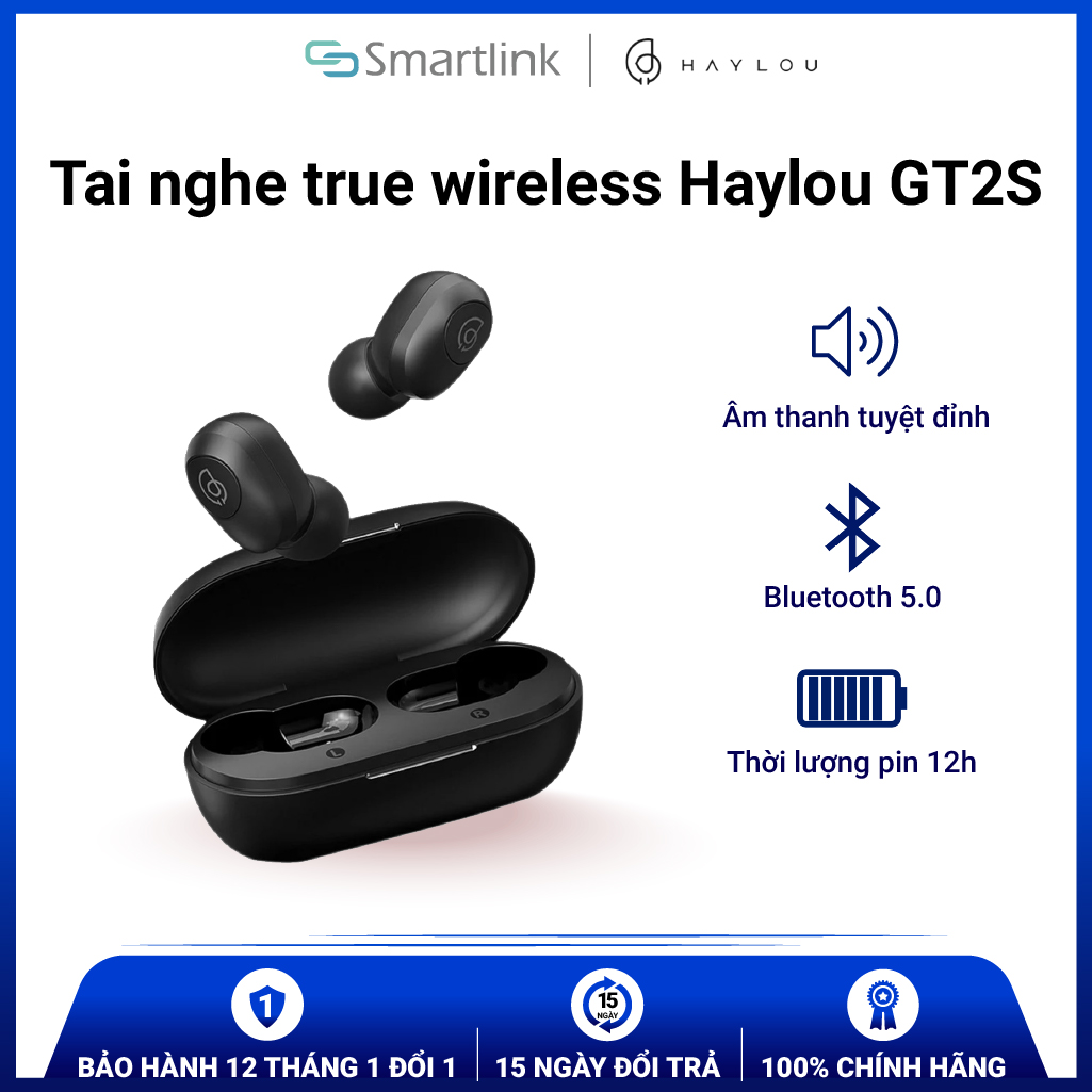 Tai nghe bluetooth Xiaomi Haylou GT2S Hàng Chính Hãng - Bảo Hành 12 Tháng