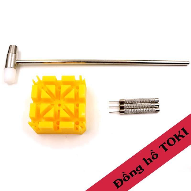 Bộ Búa Tháo Mắt Dây Đồng hồ Kim Loại