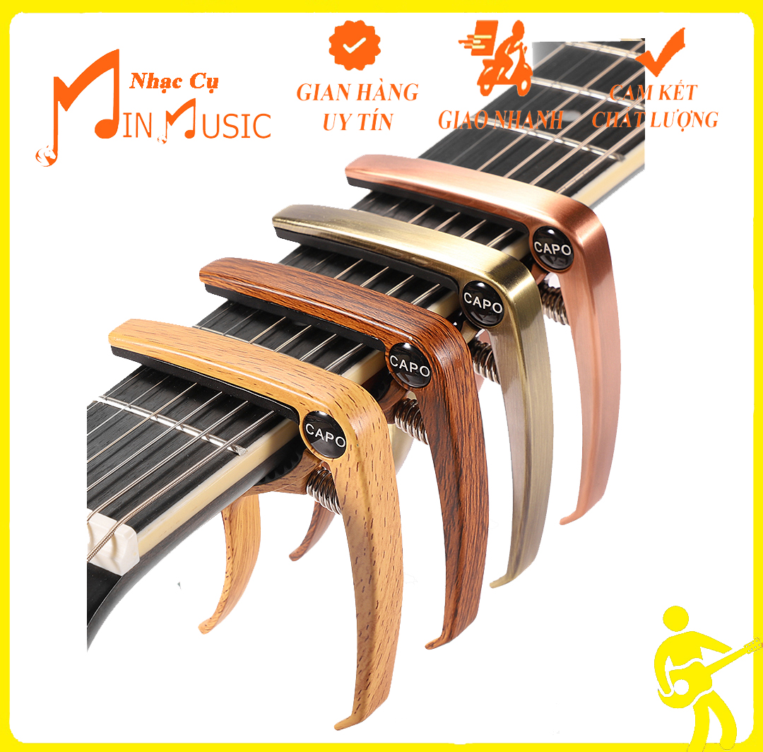 Capo guitar acoustic loại cao cấp dùng cho chuyên nghiệp [ loại lò xo tốt ]