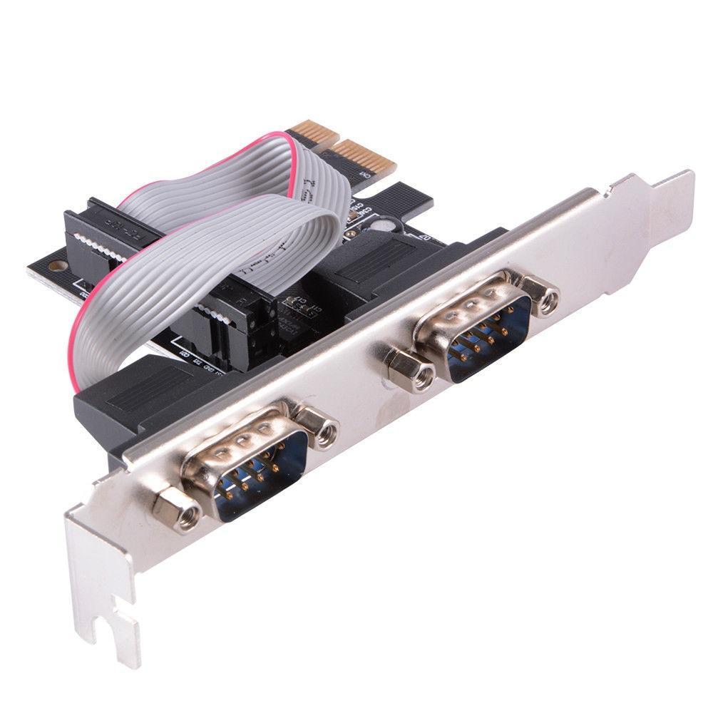 Card PCI Ex to Com - Card Mở rộng PCI-Express to 2 Com