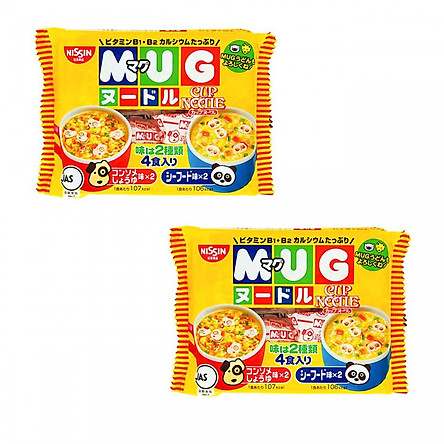 Mì mug nhật bản nissin cho bé - vị hải sản