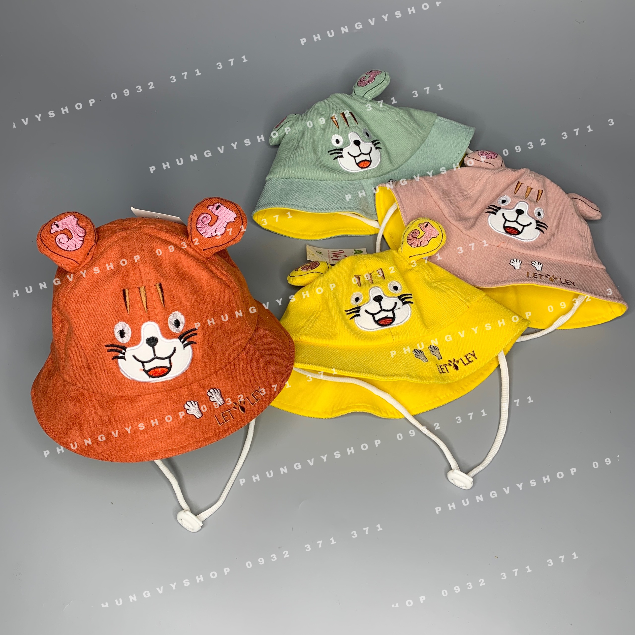 Mũ tai bèo cho bé- hổletley - nón trẻ em