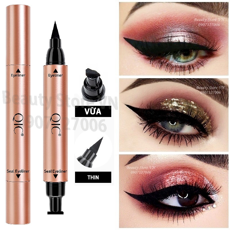 [Chính Hãng💋] Bút Kẻ Mắt Nước 2 Đầu Nhấn Đuôi Mắt Lâu Trôi