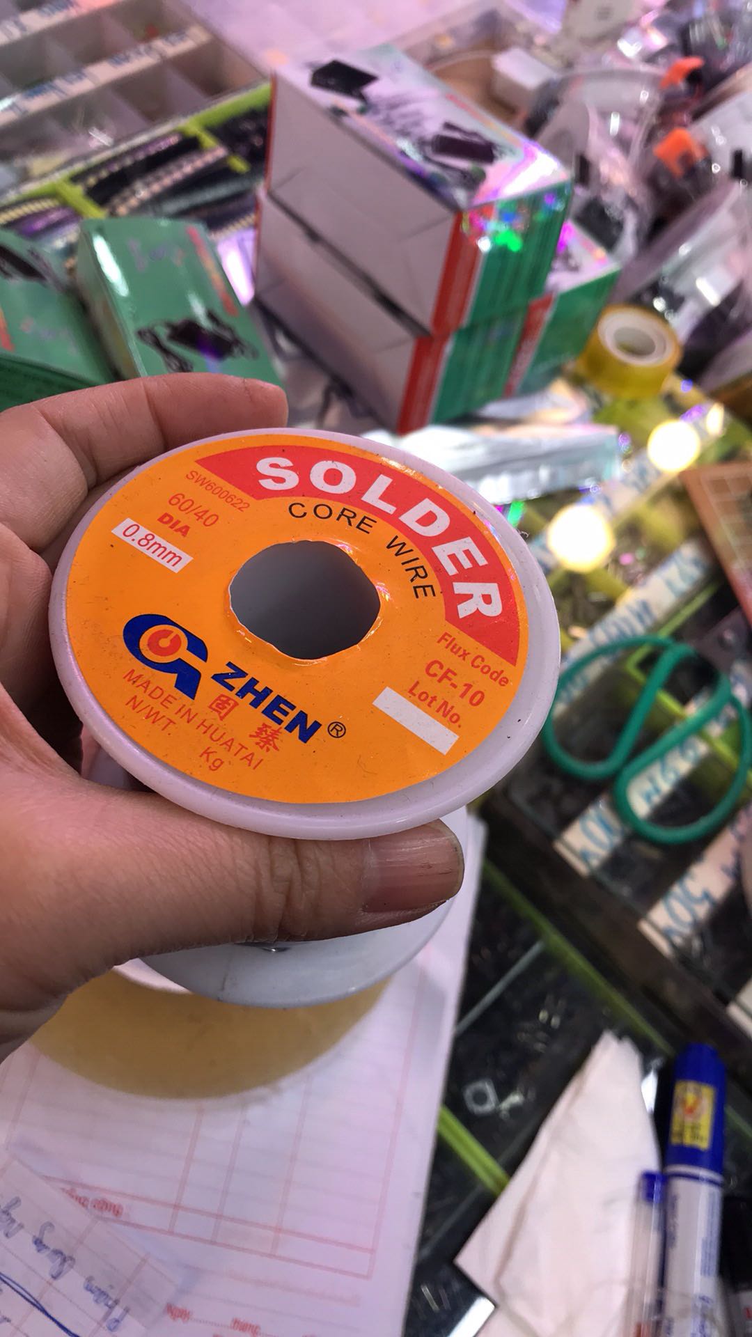 Thiếc solder 900g - thiec 900g